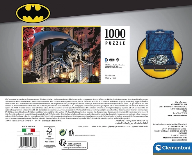 Puzzle 1000 Pezzi Valigetta Batman