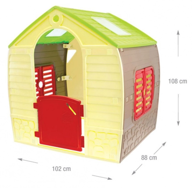 Casetta da giardino per bambini Happy House di Mochtoys