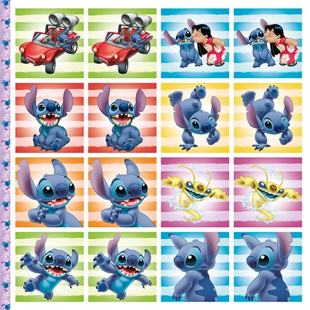 Pexeso in quaderno Lilo & Stitch