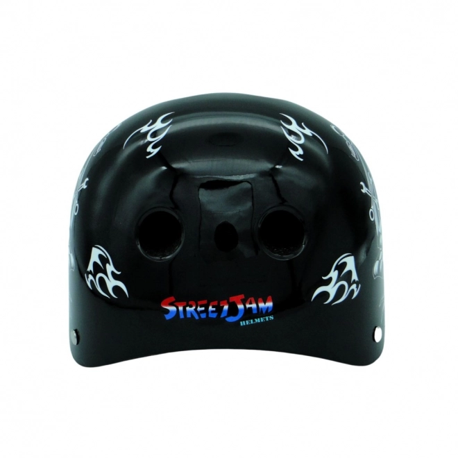 Casco da ciclismo nero-argento - taglia S