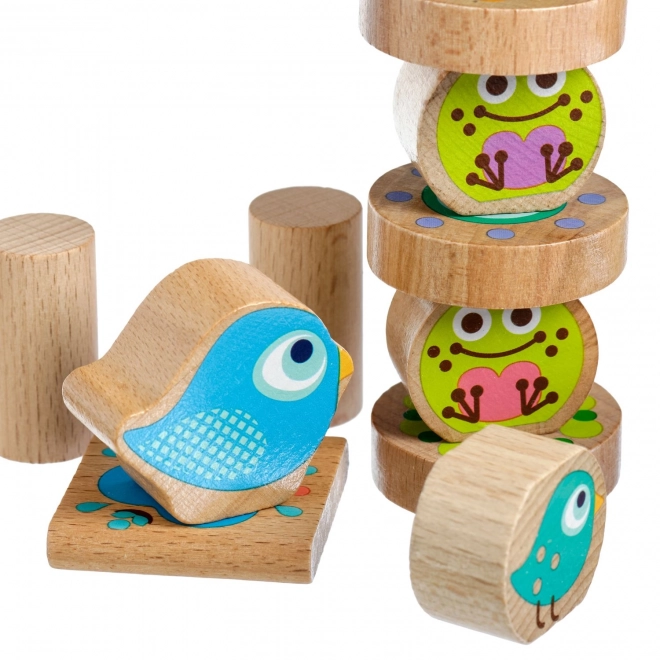 Piccoli amici - Gioco di equilibrio in legno