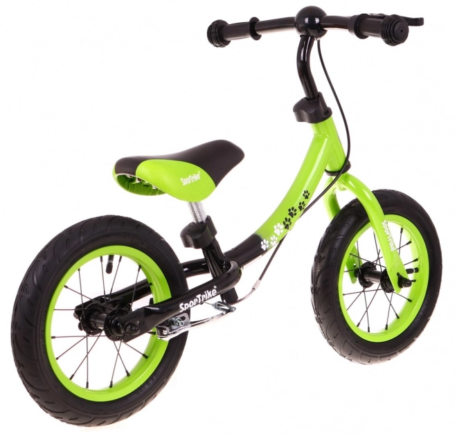 Bicicletta Senza Pedali per Bambini Boomerang SporTrike Verde