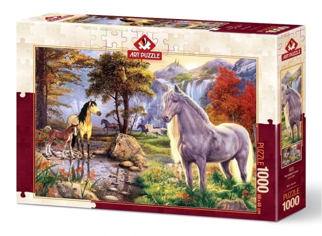 Puzzle Cavalli Nascosti 1000 Pezzi