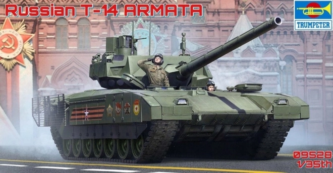 Carro armato russo T-14 Armata modello in plastica