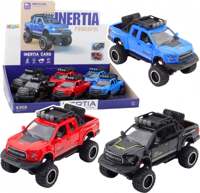Auto fuoristrada Raptor con porte apribili, motorizzazione, luci e suoni