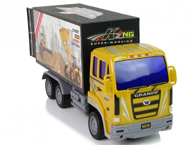 Camion da Costruzione Radiocomandato Giallo 1:24