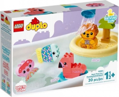 Lego Duplo Il mio primo bagnetto: isola galleggiante con animaletti
