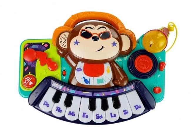 Pianoforte Interattivo per Bambini DJ Scimmietta