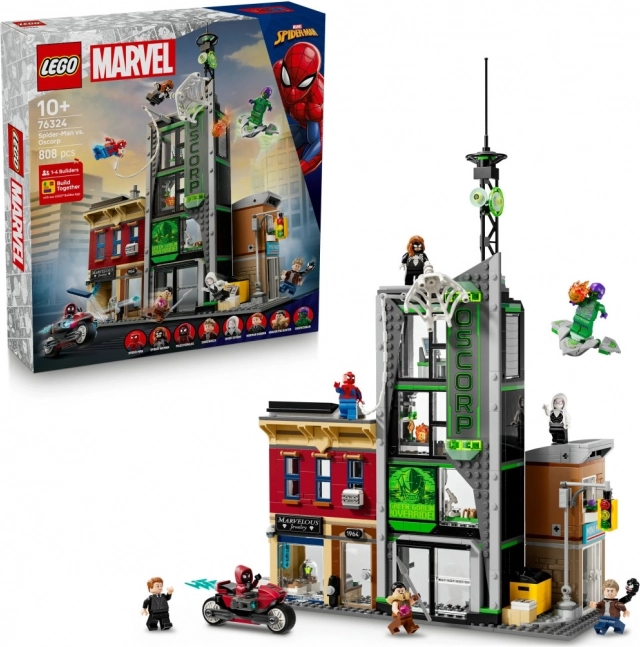 Set LEGO Marvel Spider-Man e Oscorp
