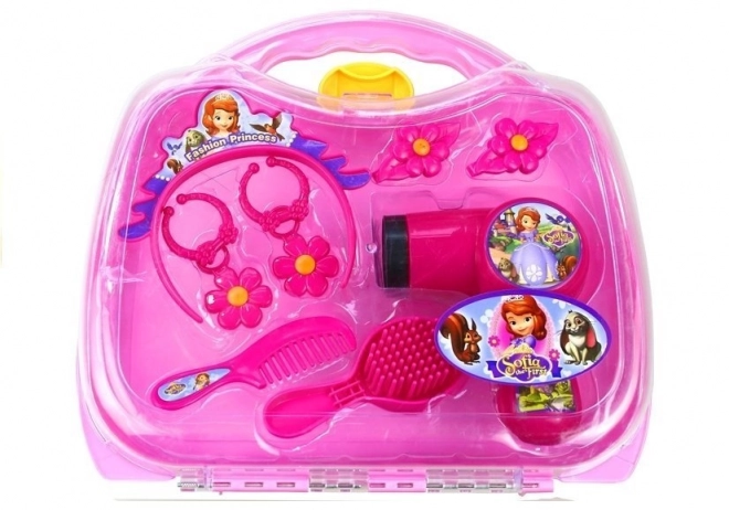 Set Princess Sofia valigetta con accessori capelli