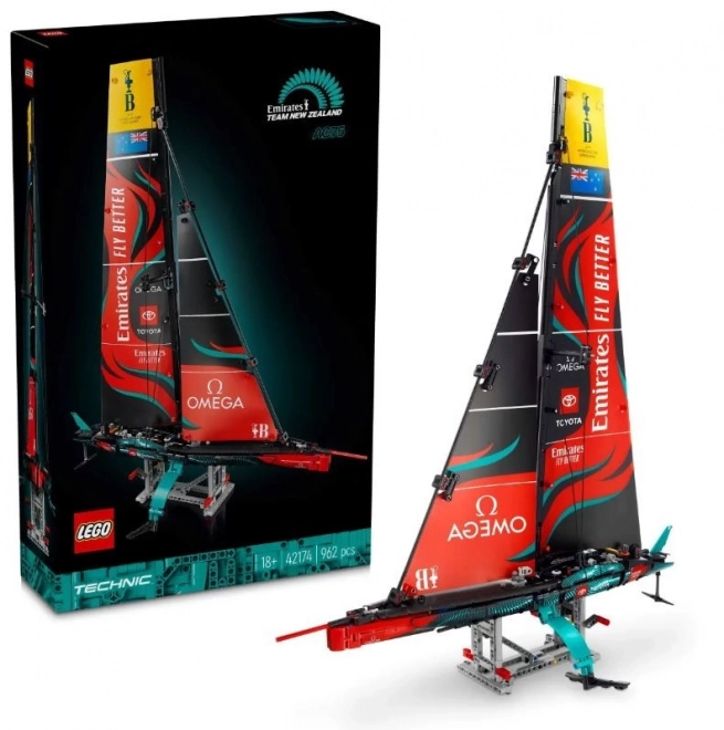 Lego Technic jachta Emirates Team New Zealand