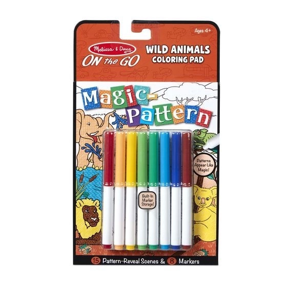 Magico libro da colorare Melissa & Doug - Animali Selvaggi