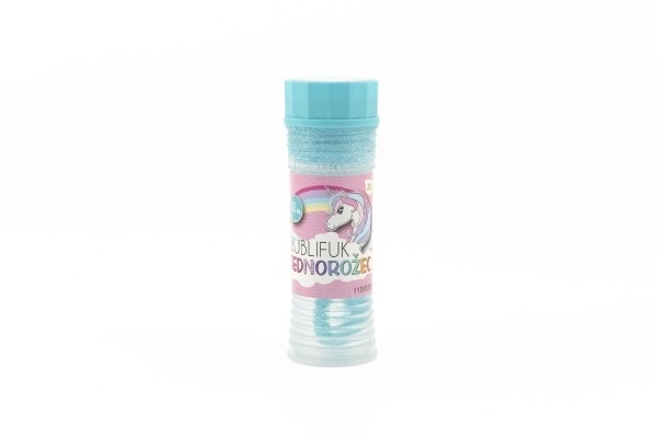 Bolle di sapone unicorno 11 cm con puzzle