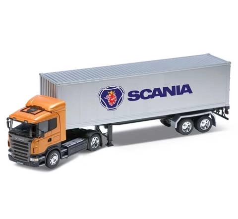 Welly Tahač Scania con Rimorchio Modello 1:32