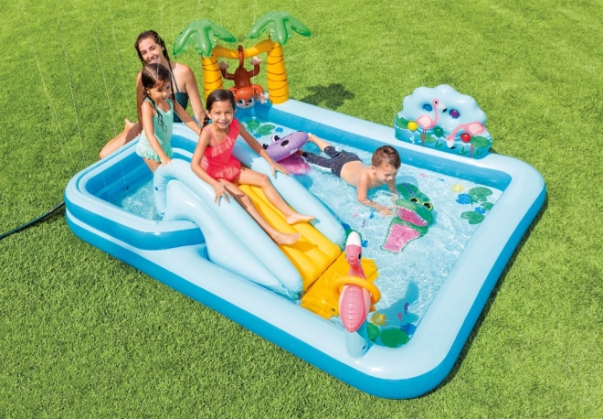 Parco giochi acquatico gonfiabile per bambini Intex