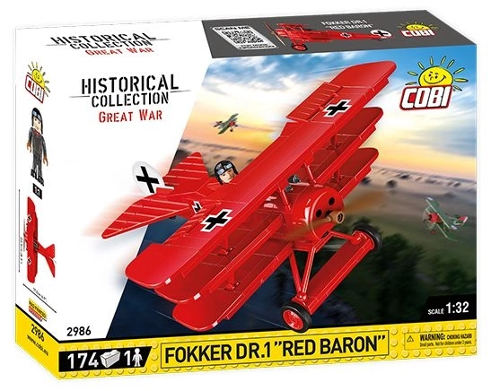 Fokker Dr.1 Barone Rosso - Set di Costruzione