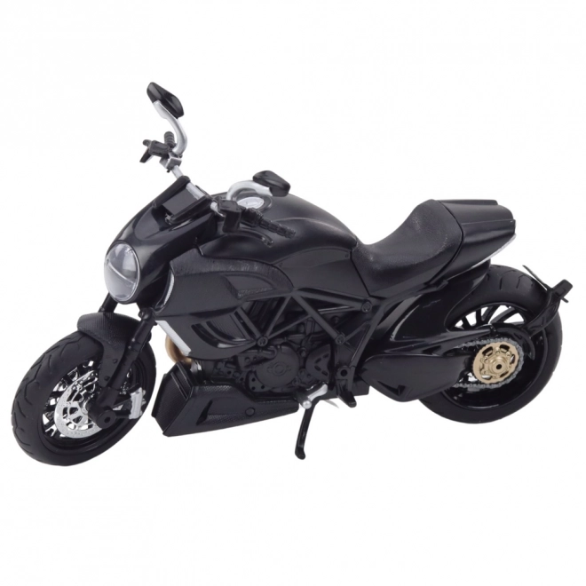 Motocicletta sportiva in metallo con LED e suoni