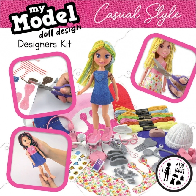 Set creativo My Model Doll Design: Stile casual