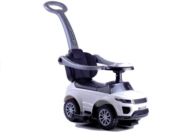 Passeggino con Spingi Baby Sport Car Bianco