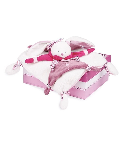 Doudou coniglietto rosa - Set regalo