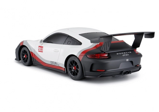 Modello telecomandato Porsche 911 GT3 bianco e grigio