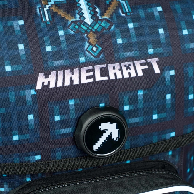 Cartella scolastica ERGO Minecraft Blue Axe