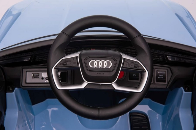 Audi E-Tron Autobatteria blu QLS-6688