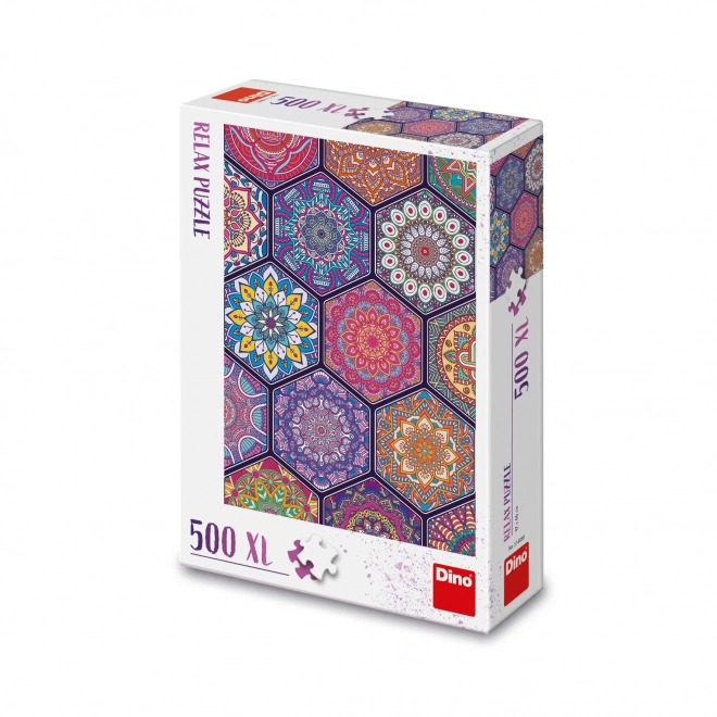 Puzzle relax DINO Mandaly XL 500 pezzi