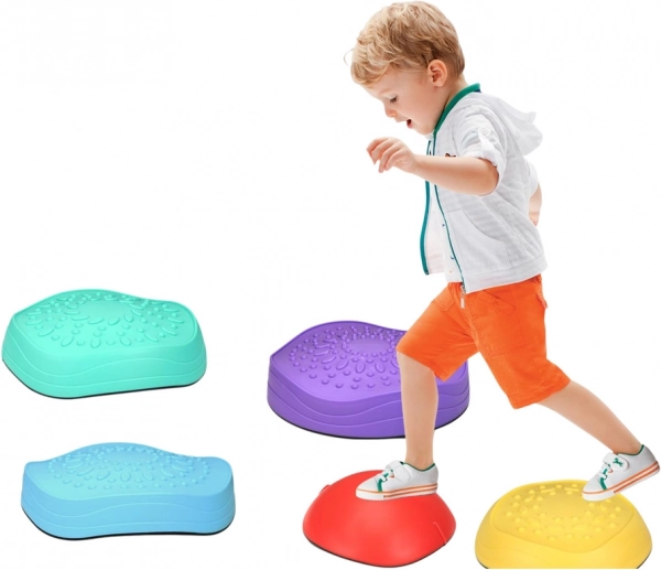 Pietre di equilibrio colorate per bambini 5 pz