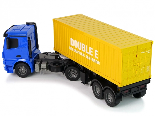 Camion R/C Mercedes Arocs Blu con Contenitore 1:20 da 58 cm