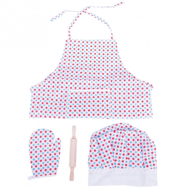 Set da cucina a pois per bambini Bigjigs Toys