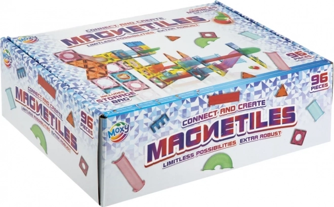 Magnetica MOXY Magnetiles - 96 pezzi