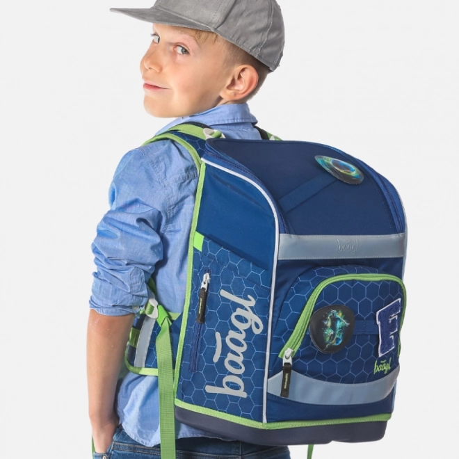 Set scolastico Baagl Zippy Plus con palla da calcio