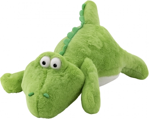 Coccodrillo di peluche verde chiaro 42 cm