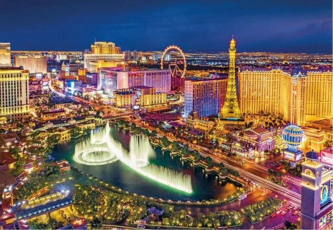 Puzzle panorama Las Vegas 6000 pezzi