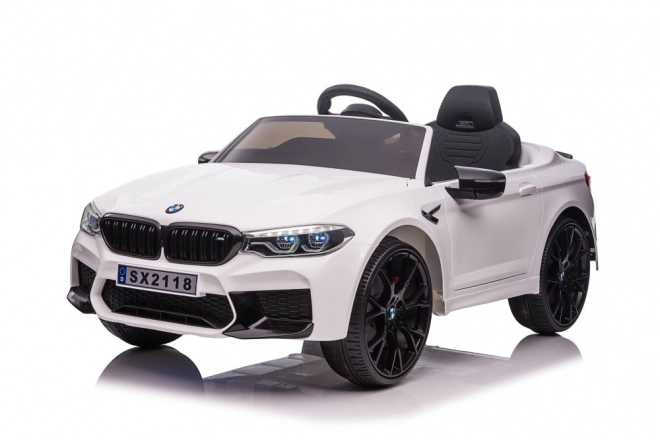 Auto a batteria Bmw M5 Drift bianco