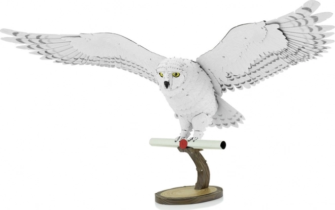 Harry Potter: Gufo Edvige - Puzzle 3D in Metallo