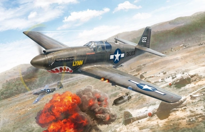 Modello plastico P-51A Mustang 1/72