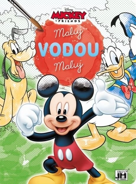 Album da colorare magia con acqua di Mickey Mouse A4