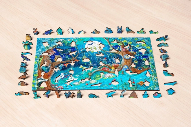 Puzzle in Legno Foresta Incantata 500 Pezzi