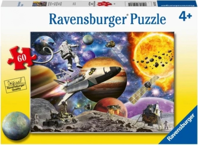 Puzzle esplorazione spaziale 60 pezzi