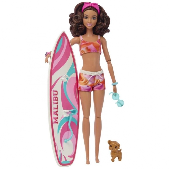 Barbie bambola con tavola da surf