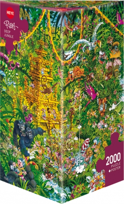 Puzzle giungla profonda 2000 pezzi