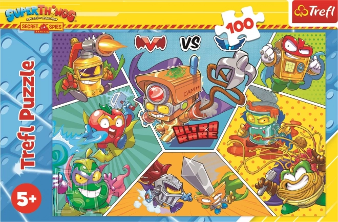 Puzzle Super Things: spie segreti in azione 100 pezzi