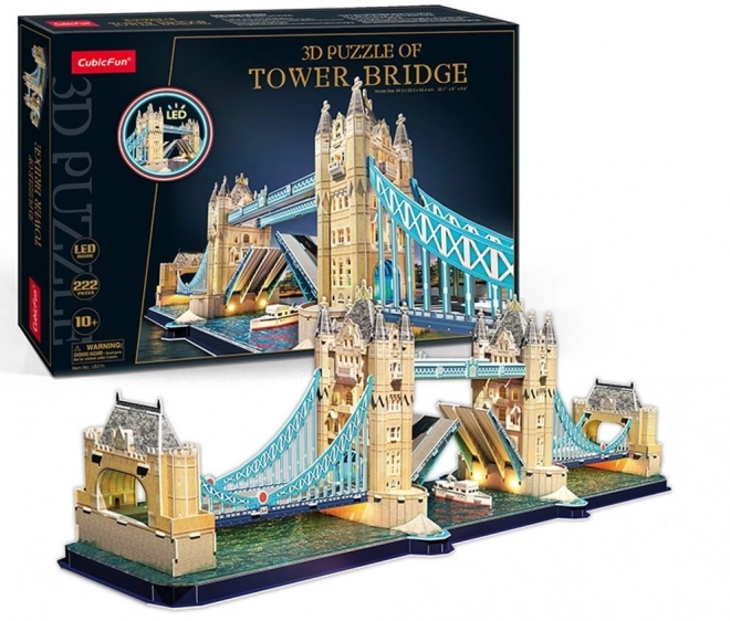 Puzzle 3D Ponte di Londra LED