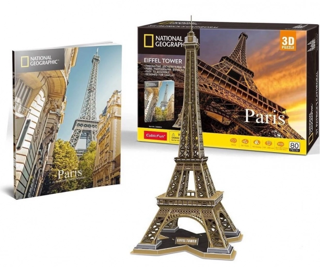 Puzzle 3D Parigi - National Geographic di CubicFun