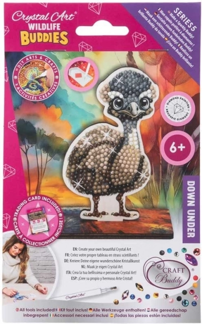 Pittura Diamante Emu - Arte Cristallo