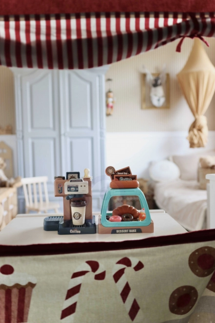 Caffettiera con vetrina per dolci Woopie