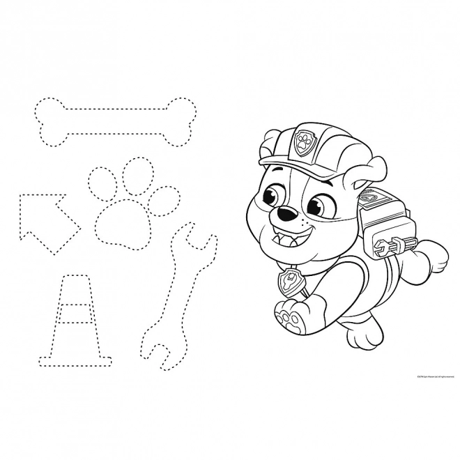 Puzzle doppio Paw Patrol Super Gigante 15 pezzi