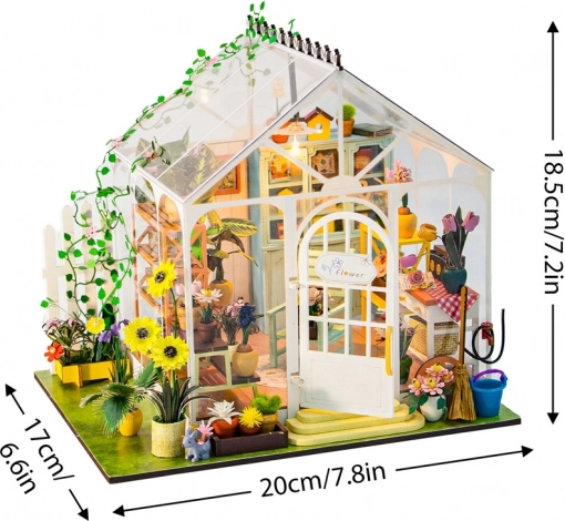 2Kids Toys miniatura casetta Pergolato Fiorito